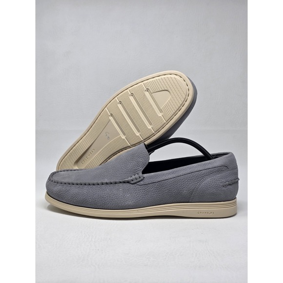 Cole Haan Hardwich Men\'s Casual Shoes Loafers Blue Leather C41887 Size 12M New main image 6